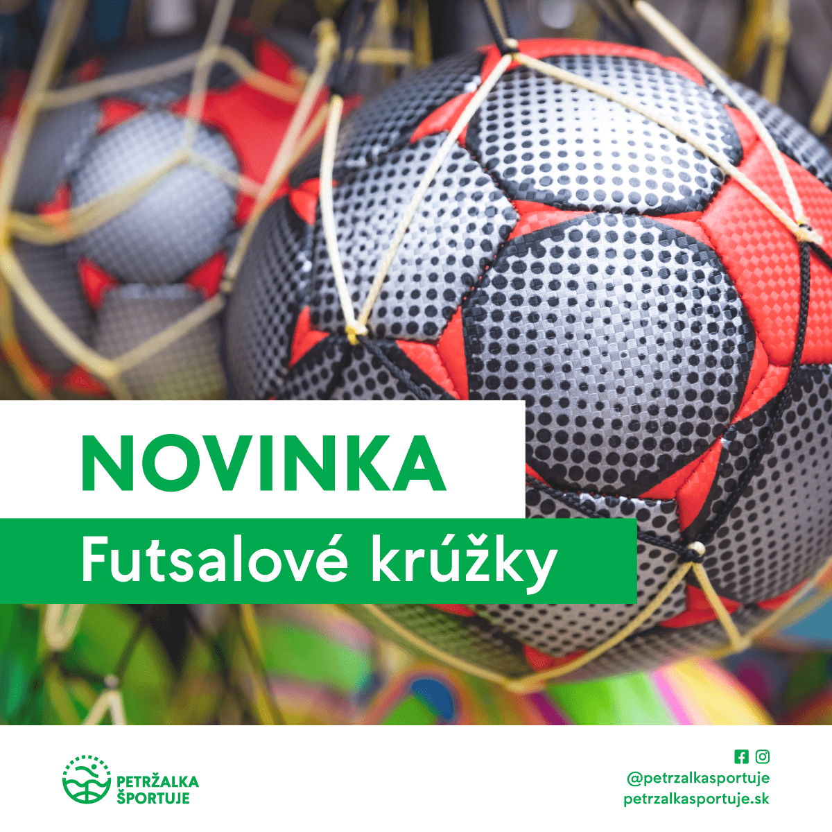 Futsalové krúžky - prihlasovanie