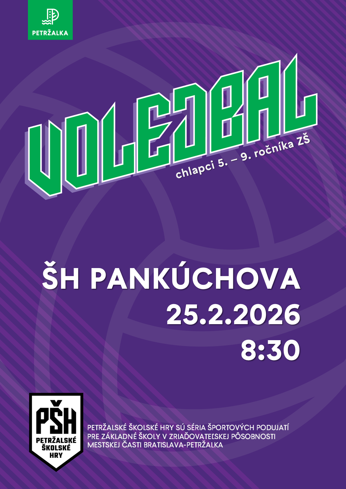 Volejbalový turnaj - chlapci