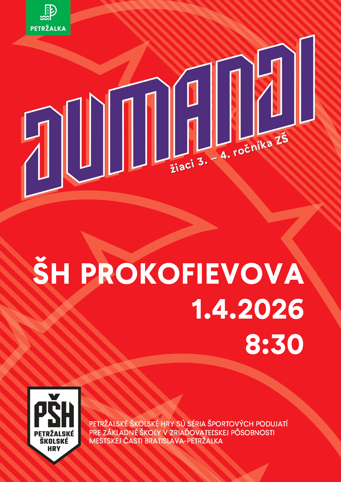 JUMANJI 2 - netradičné tímové štafety