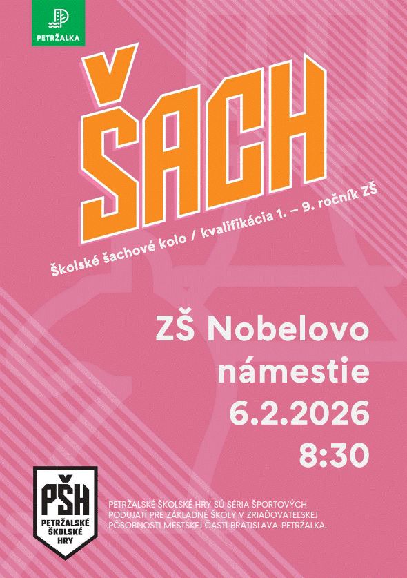 Školské šachové kolo - ZŠ Nobelovo námestie