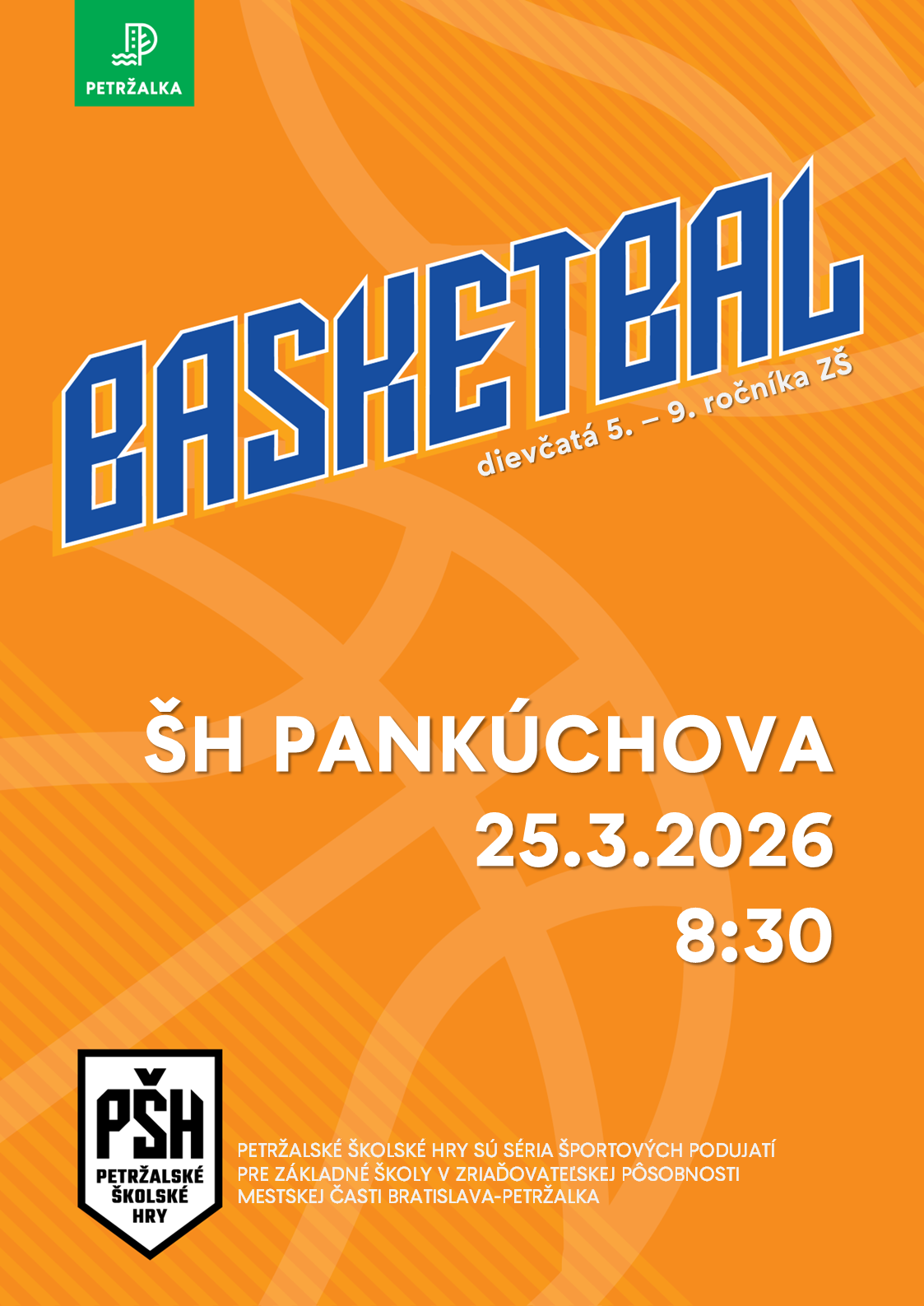 Basketbalový turnaj - dievčatá