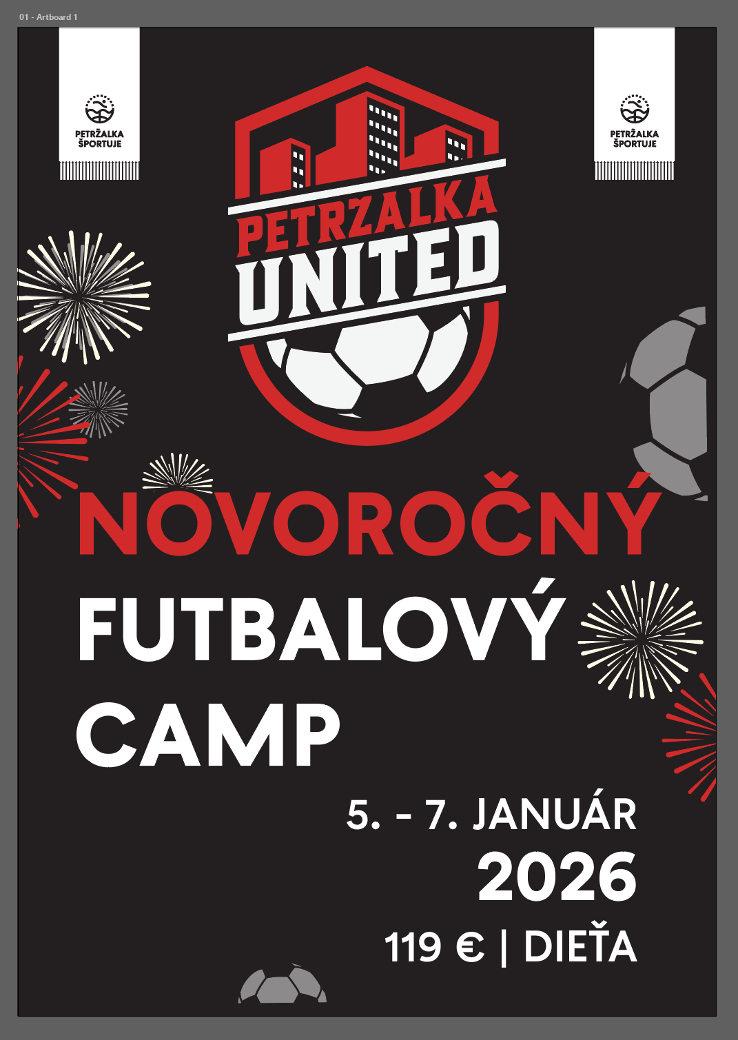 Novoročný futbalový United camp 2026
