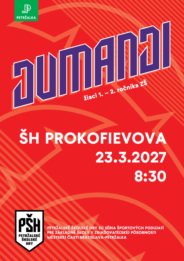 JUMANJI Veľká noc - netradičné tímové štafety
