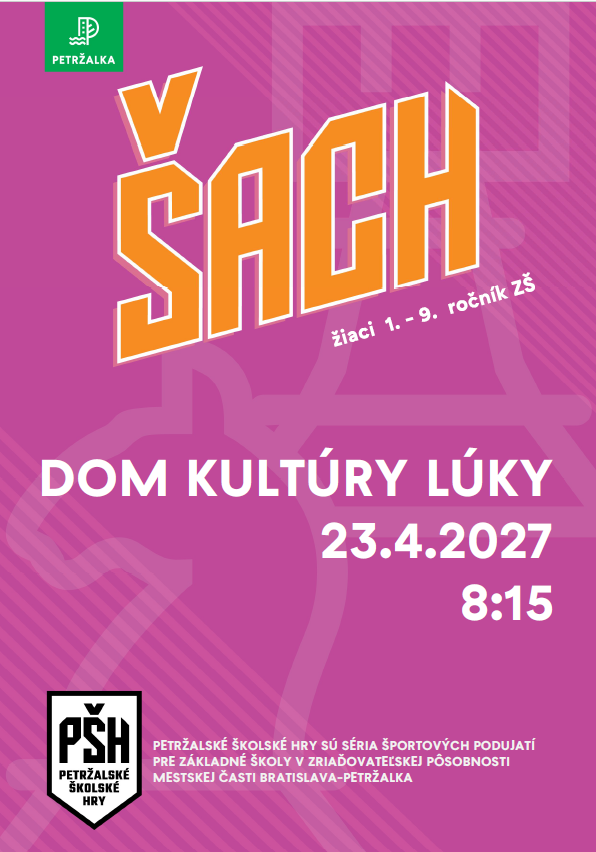Petržalské Majstrovstvá v šachu ZŠ